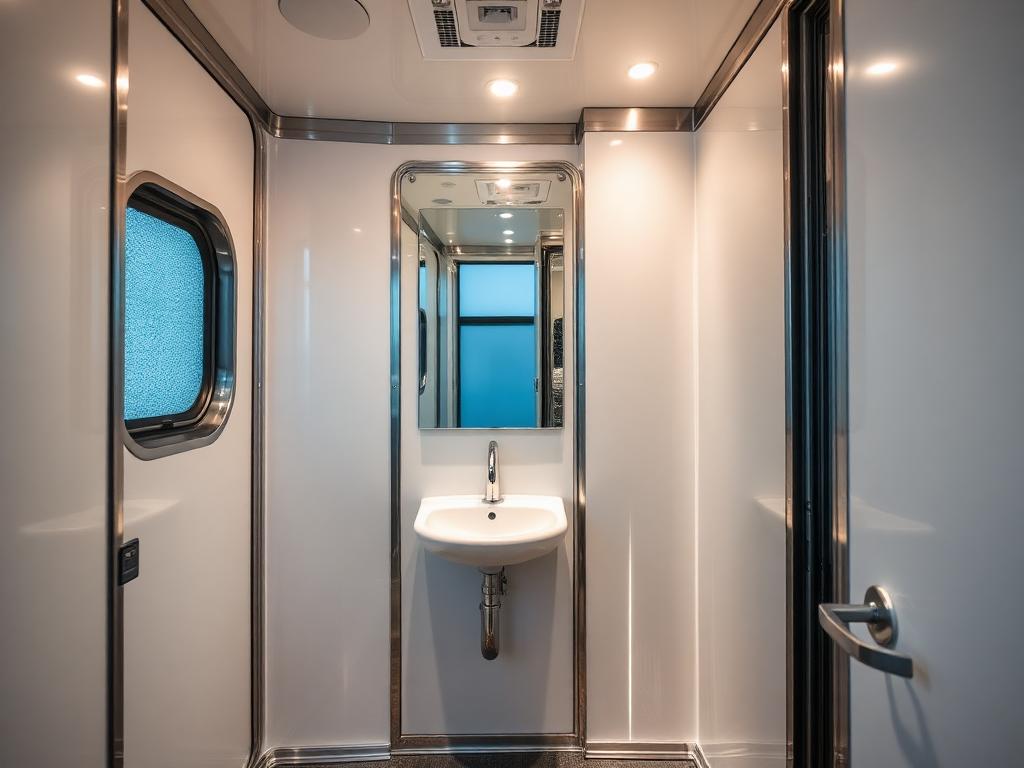 Luxury Restroom Trailers in Gardiner, ME
